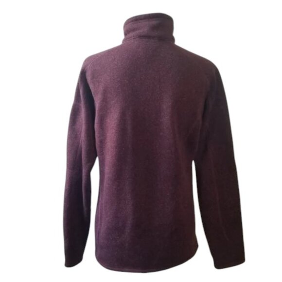 Patagonia DKCU #25617 Better Sweater 1/4 Zip Pullover in Dark Currant - Picture 8 of 11